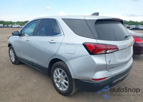 2022 Chevrolet Equinox Fwd Lt из США, поврежденный, VIN 3GNAXKEV3NL101440